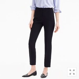 J. crew French girl 365 crop pant in 365 crepe
